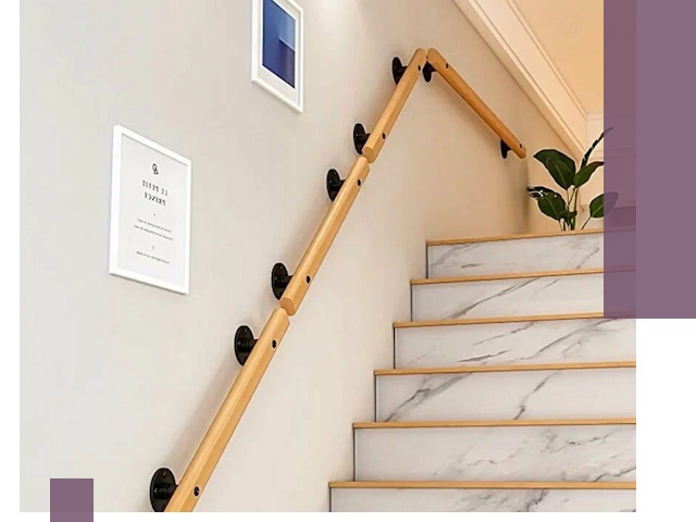 Поручни металлические и деревянные под ключ в Дальнереченске