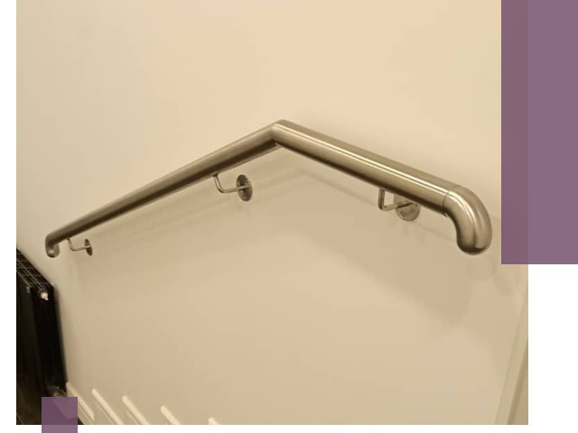 Изготовление пристенных поручней в Дальнереченске под ключ за сроки