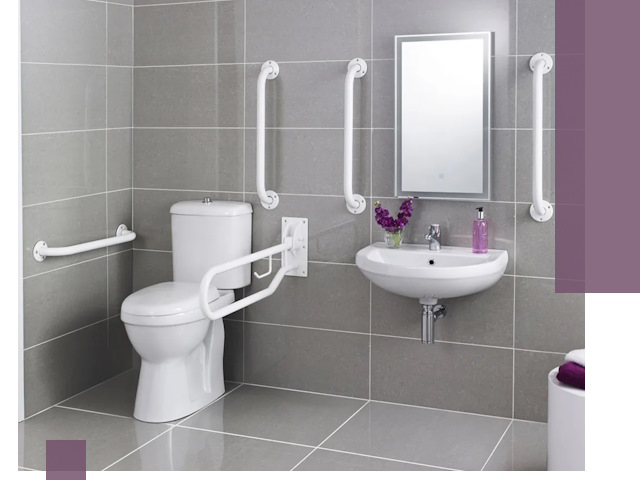 Поручни для санузлов в Дальнереченске: установка, ремонт и монтаж