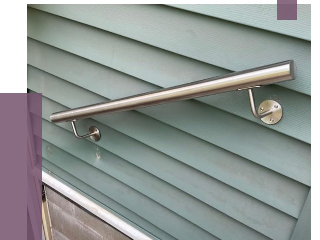 Поручни из нержавеющей стали в Дальнереченске от 7643 руб.  | ПРОЛЁТ-Длн